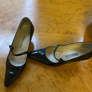 Manolo Blahnik Mary Janes.